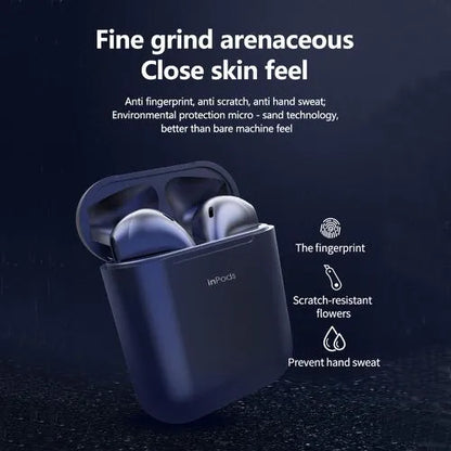 i 12 black Two Airpods Double Wireless Bluetooth Hand Free