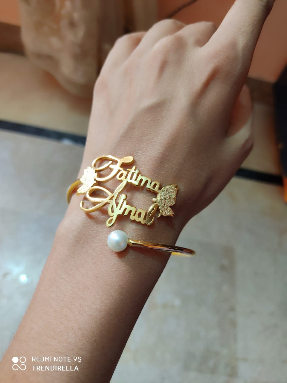 Customize Name Bracelet / Bangles For Girls